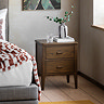 Alden Bedside Table Walnut