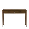 Alden 2 drawer console table walnut