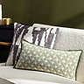 Alexa Cushion in Olive on settee image 
