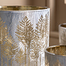 Christmas set of 3 candle Holders