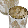 Christmas set of 3 candle Holders