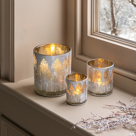 Alivia set of 3 Christmas candles