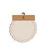 Alivia Luxury set of 4 scallop placemats set of 4
