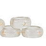 Alivia set of 4 snowflake napkins
