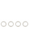 Alivia set of 4 snowflake napkins