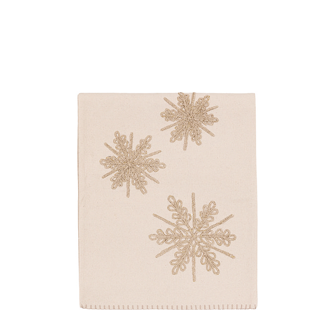 Alivia Luxury Snowflake Table runner