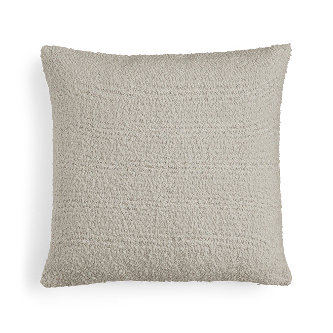 Amber Boucle Double Sided Cushion - Grey carousel image