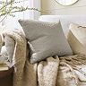 Amber Boucle Double Sided Cushion - Grey main image