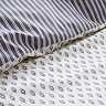 Amelie duvet cover set in blue on bed image 6