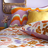 Amelie duvet cover set close up on bedding image 4