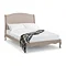 Amelie Solid Wood Upholstered Bed - Limed Oak carousel image