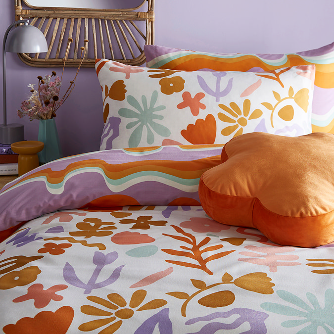 Amelie duvet cover set on bedding image 3