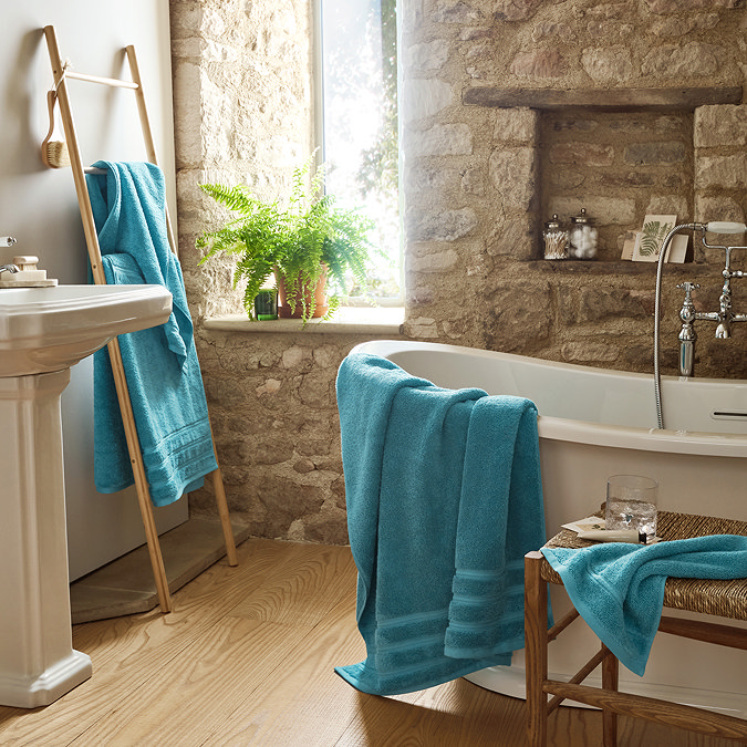 Antalya jade towels in bathroom image 3