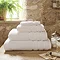 Antalya white towel stack in bathroom image 1