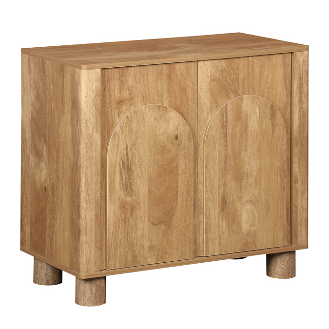 cut out of small arch mango effect sideboard