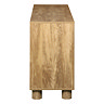 side on cut out image of mango effect sideboard