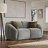 Archer 2 Seater Sofa - Smoked Grey main image