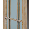 Arezzo Tall Arched Window Mirror stock image close up