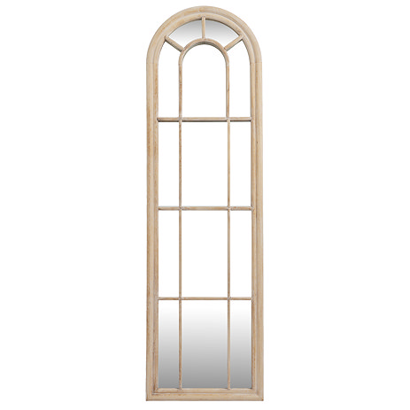 Arezzo Tall Arched Window Mirror stock image
