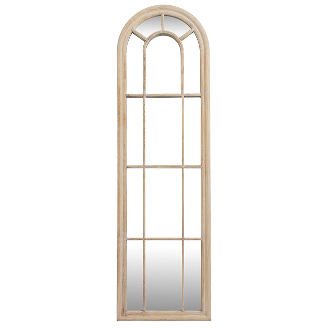 Arezzo Tall Arched Window Mirror stock image
