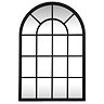 Arezzo Arched Window Mirror Stock Image