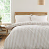 Ashford Duvet Cover Set in natural on bed image 3