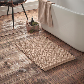 Aspen Bobble Bath Mat - Natural main image