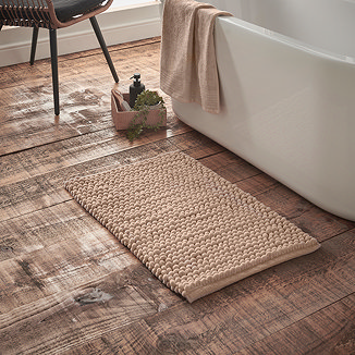 Aspen Bobble Bath Mat - Natural main image