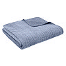 attica bedspread in blue