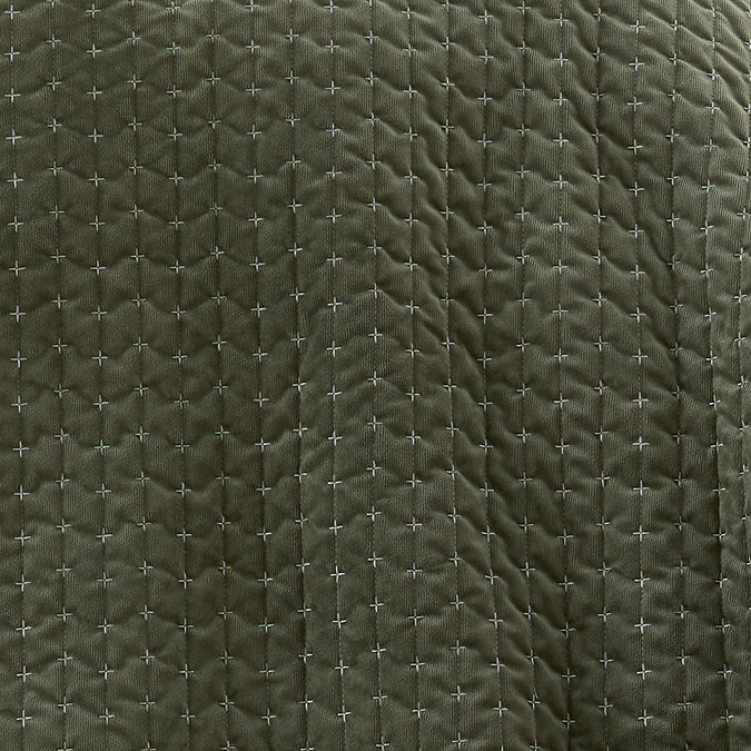 attica bedspread in green