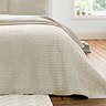 attica bedspread in natural