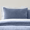 Attica velvet pillowsham pair in blue