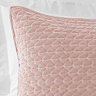 Attica velvet pillowsham pair in pink