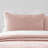 Attica velvet pillowsham pair in pink