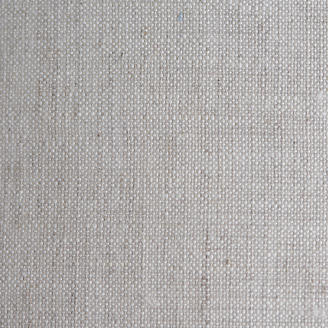 close up on material and colour of linen lamp shade