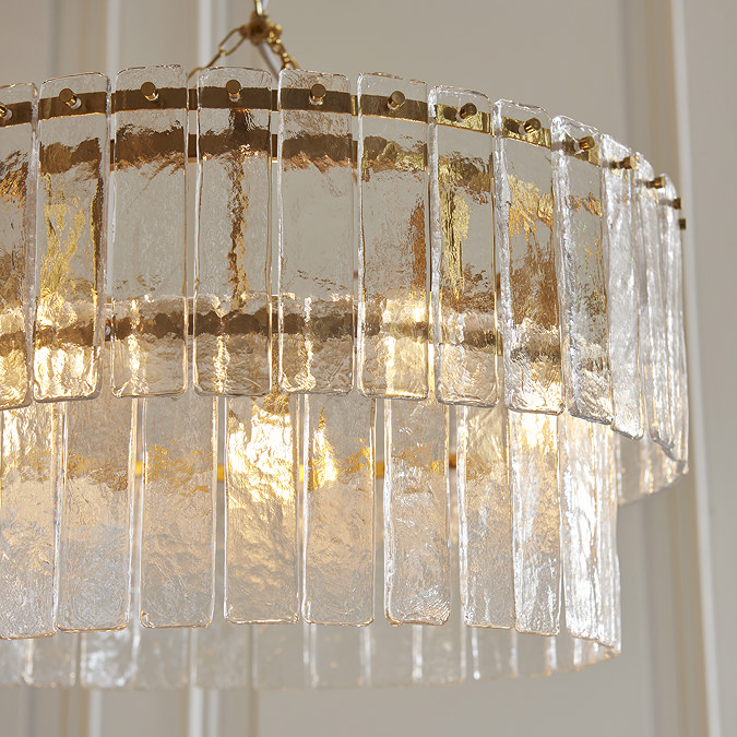 Aurelia 5 light tiered pendant image