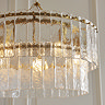 Aurelia 5 light tiered pendant image