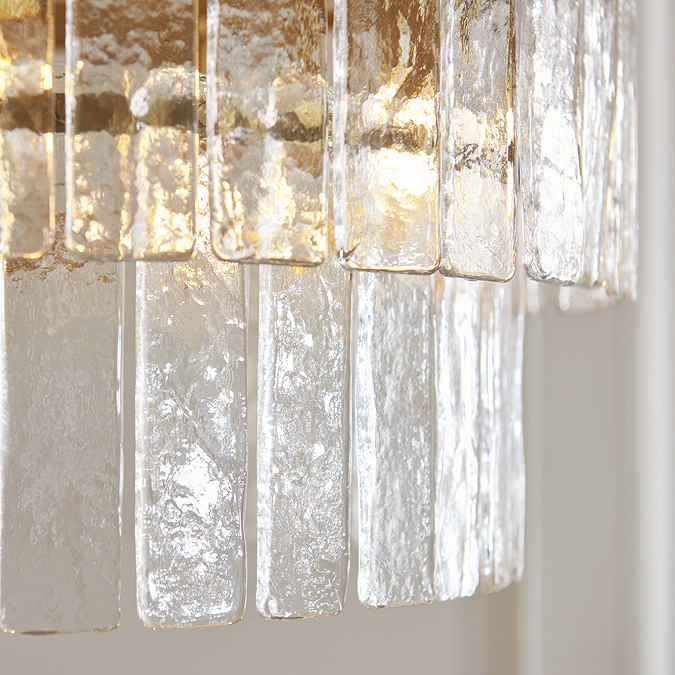 Aurelia 5 light tiered pendant image