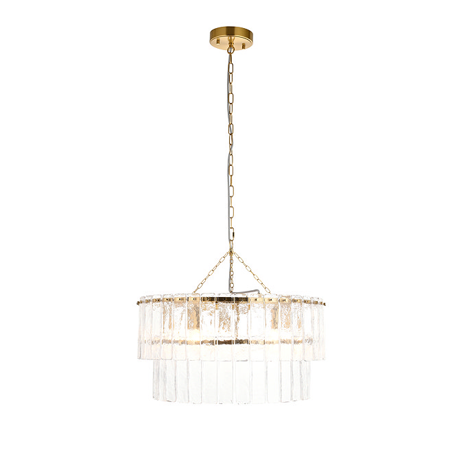 Aurelia 5 light tiered pendant image