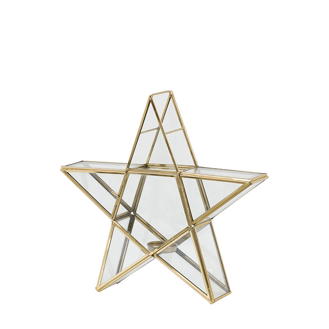Aurora Star Tealight Candle Holder