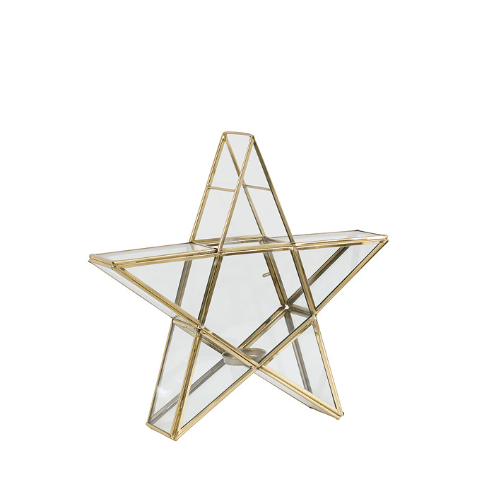 Aurora Star Tealight Candle Holder