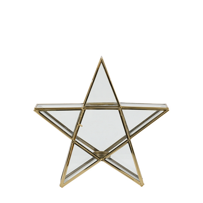 Aurora Star Tealight Candle Holder