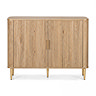 oak 2 door sideboard