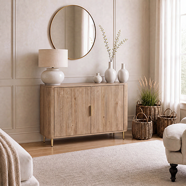 oak 2 door sideboard