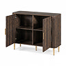 Ava Walnut 2 door sideboard image