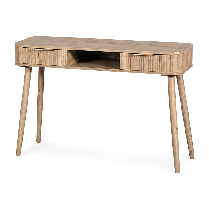 Ava Oak console table image