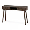 Ava Walnut console table image
