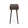 Ava Walnut console table image