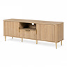 Ava oak TV unit image