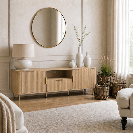 ava oak tv stand